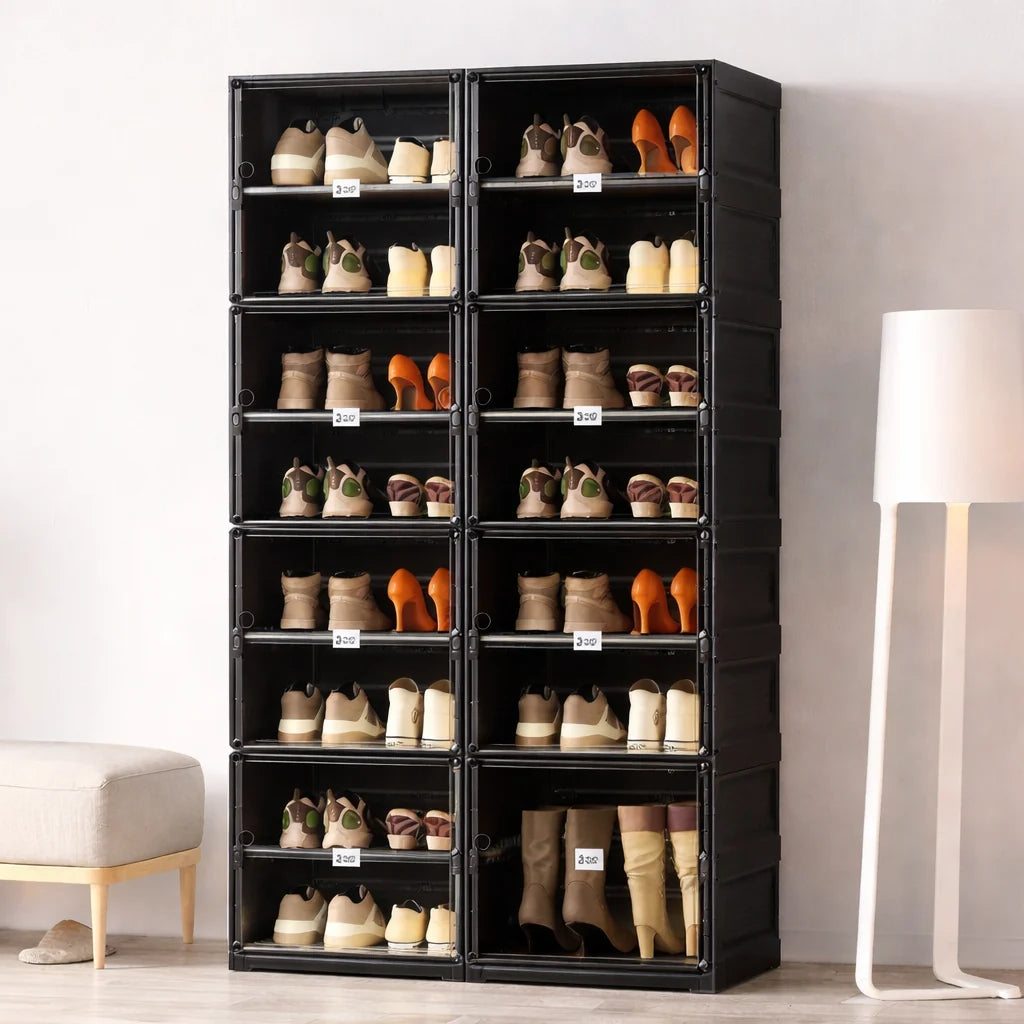 Premium 8-Layer Shoe Rack – Double the Storage, Buy 1 Get 1 FREE