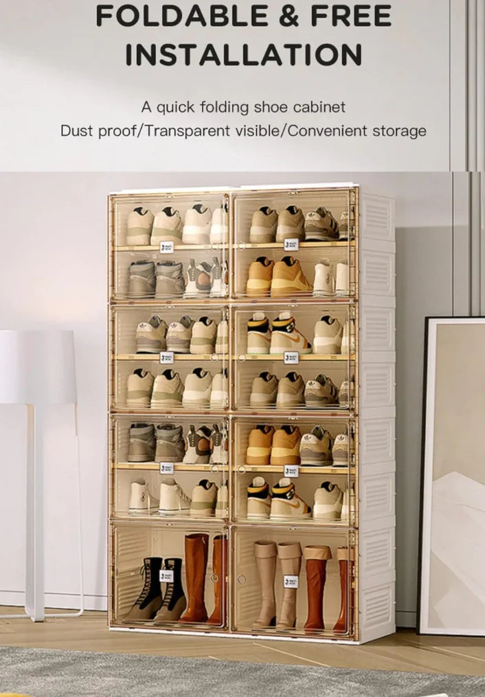 Premium 8-Layer Shoe Rack – Double the Storage, Buy 1 Get 1 FREE
