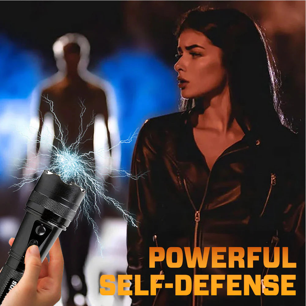 Ultra-Bright Rechargeable Tactical Flashlight with Zoom & Multi Modes