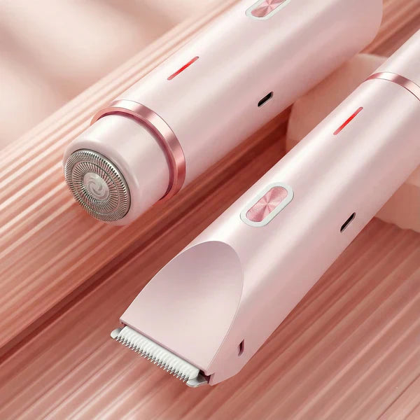Veloura Dual Head 2-in-1 Trimmer for Smooth Body Grooming
